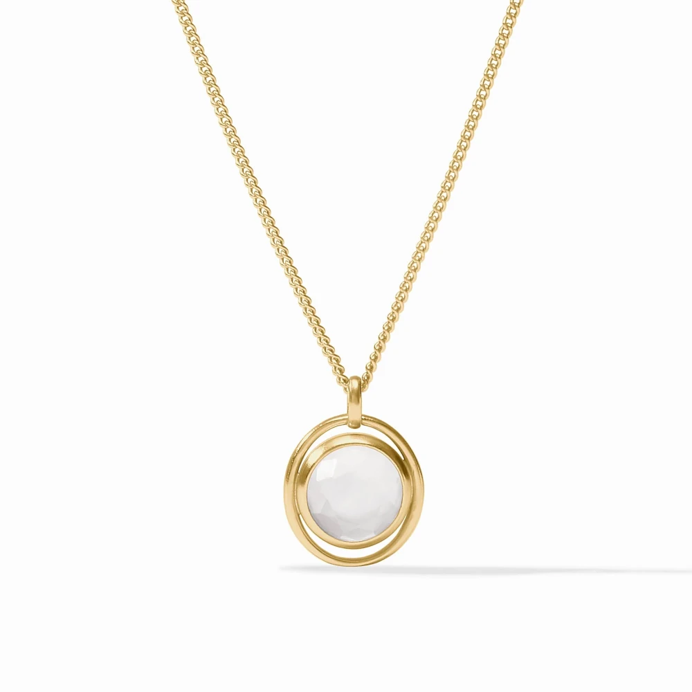 Julie Vos Laguna Solitaire Necklace