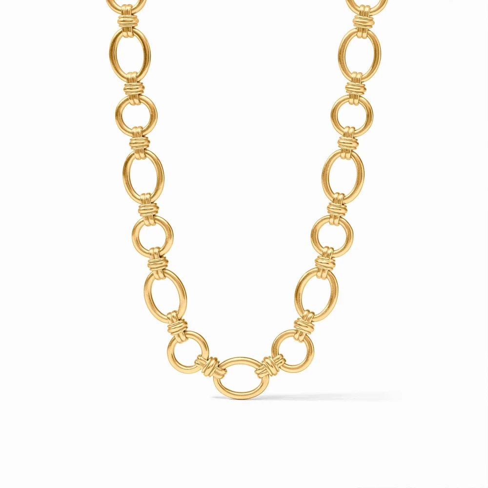 Julie Vos Portofino Gold Link Necklace