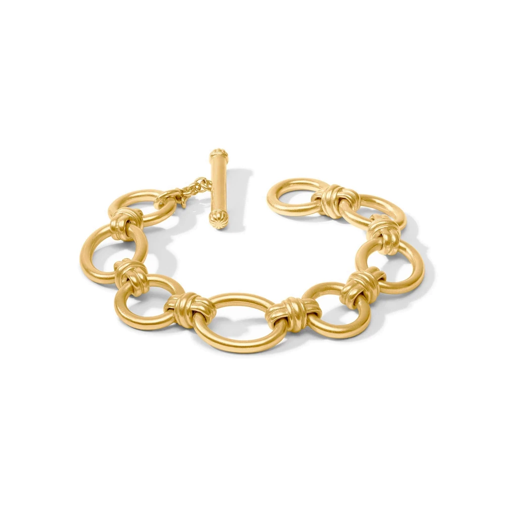 Julie Vos Portofino Gold Link Bracelet
