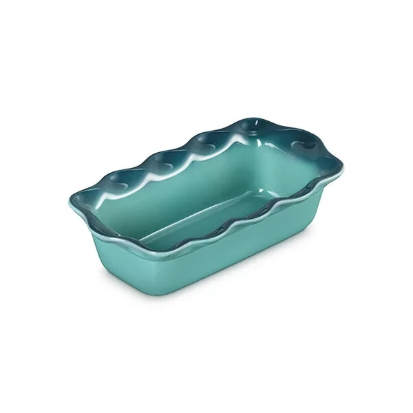 Le Creuset Heritage Fluted Loaf Pan - Riviera