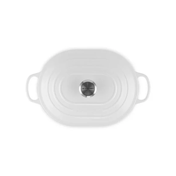 Le Creuset Signature Oval Casserole - White