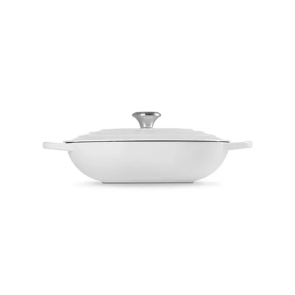 Le Creuset Signature Oval Casserole - White