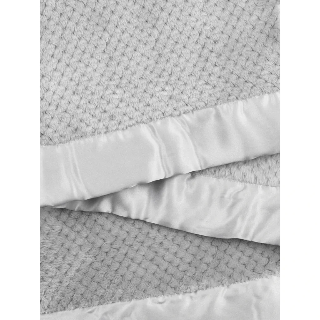 Little Giraffe Honeycomb Baby & Toddler Blanket - Silver