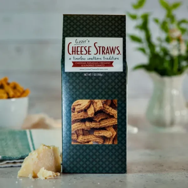 Lizzie's Parmesan Cheddar Cheese Straws, 7 oz