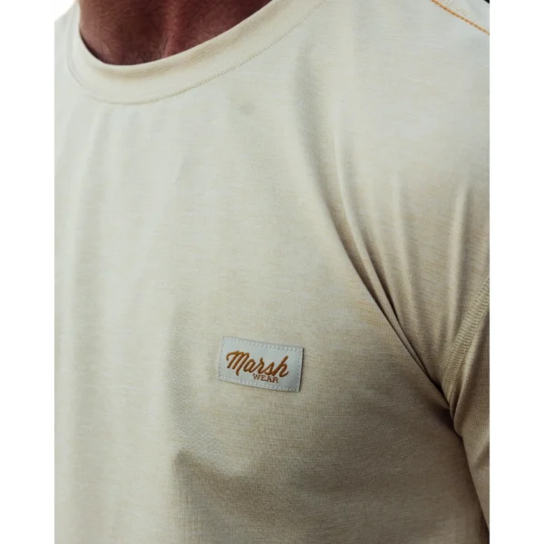 Marsh Wear High Noon Tech Tee - New Wheat Heather