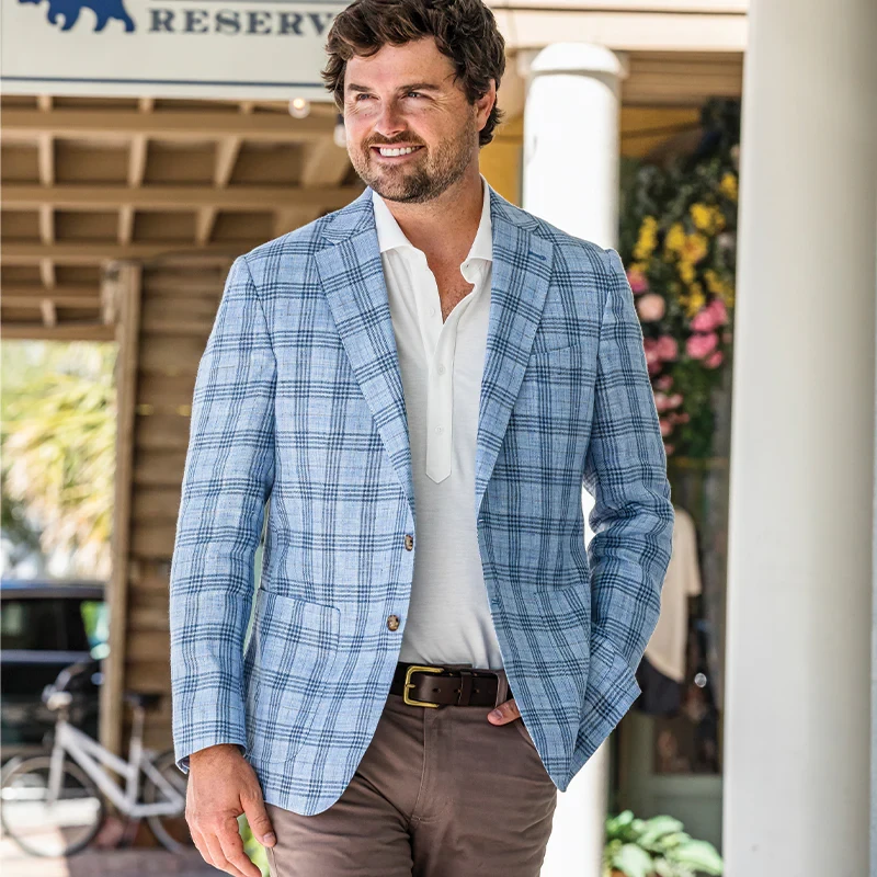 Onward Reserve Di Pray Breeze Plaid Sport Coat - Breeze