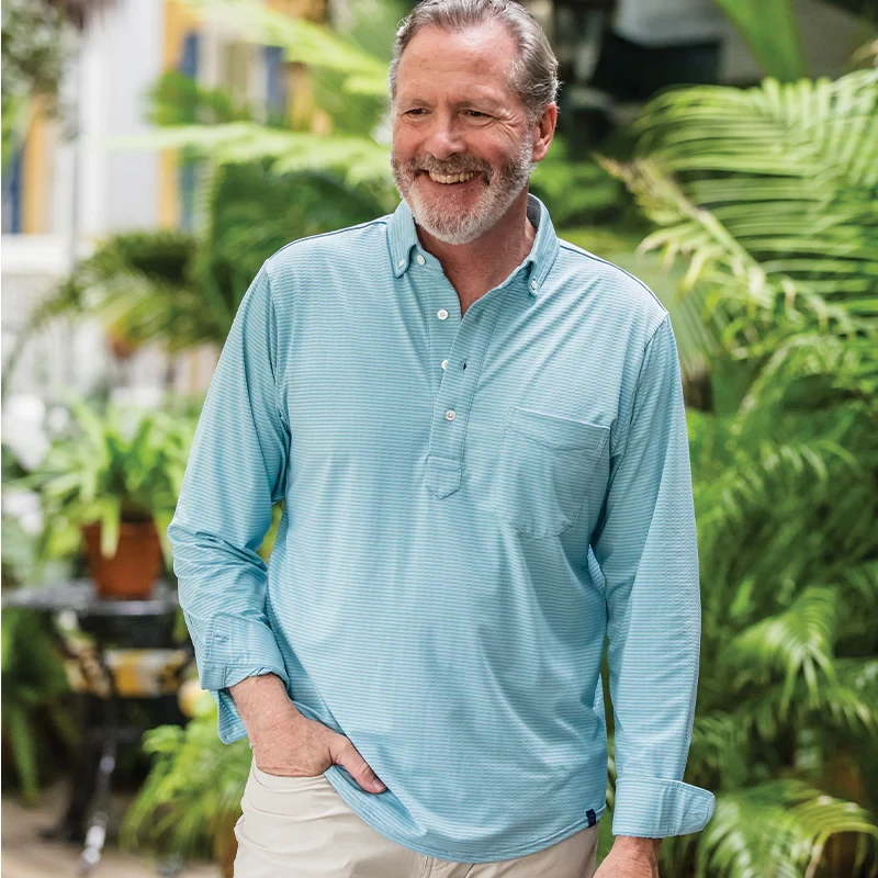 Onward Reserve Featherweight Drift Long Sleeve Shirt - Surf