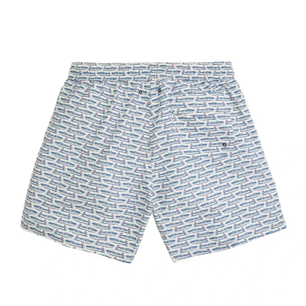 Onward Reserve Float Your Boat Swim Trunk - White