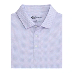 Onward Reserve League Printed Performance Polo - Azurine