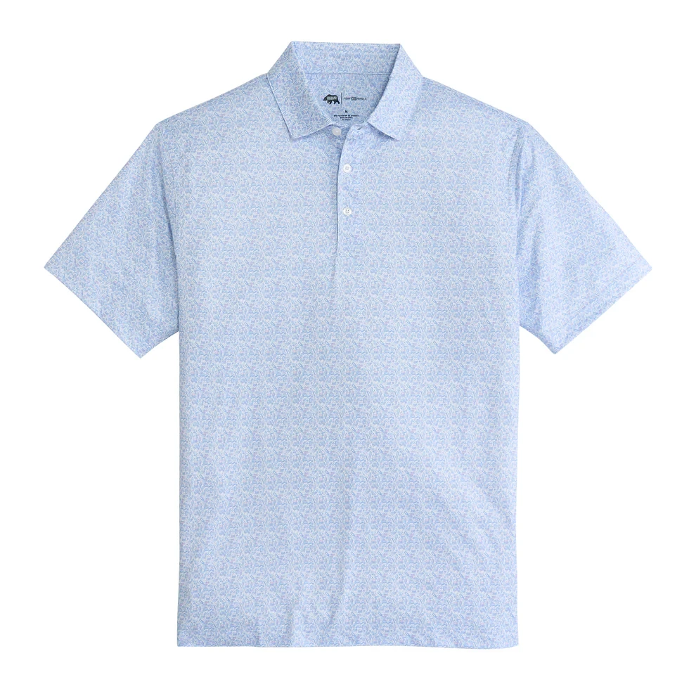 Onward Reserve Snack Bar Printed Performance Polo - Orchid
