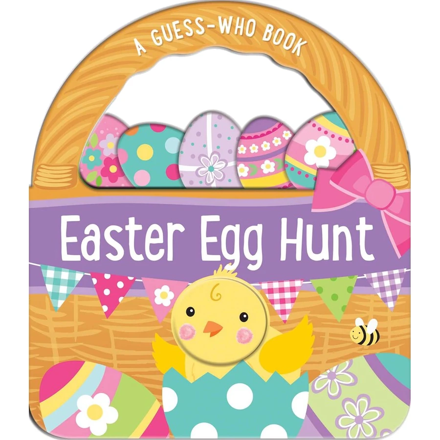 Easter Egg Hunt: A Guess-Who Book with Peek-Through Cut Outs
