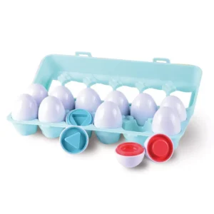 Small World Toys Shape & Color Puzzle Eggs