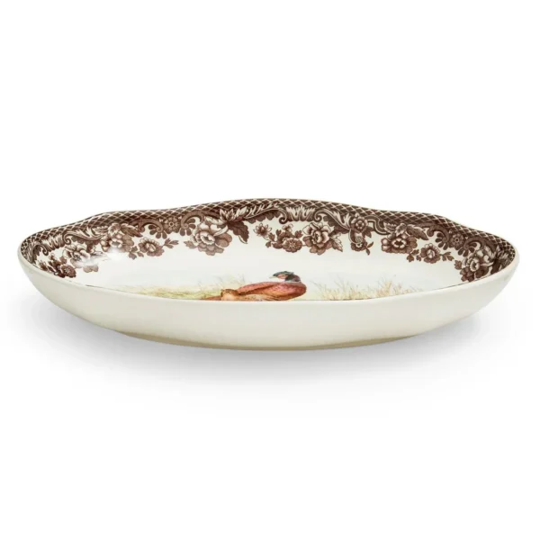Spode Woodland Pheasant Pickle Dish
