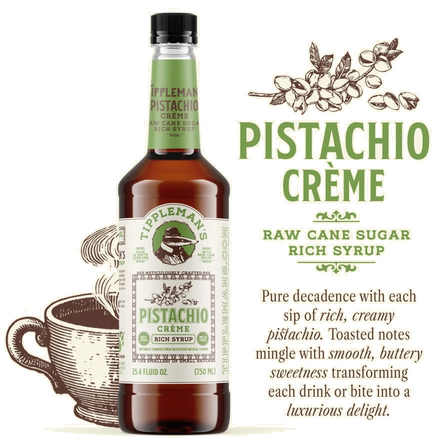 Tippleman's Pistachio Crème Syrup