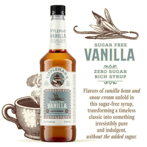 Tippleman's Sugar Free Vanilla Syrup
