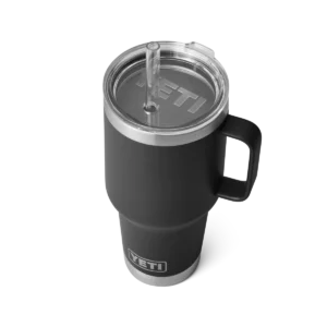 Yeti Rambler 35oz Mug with Straw Lid - Black