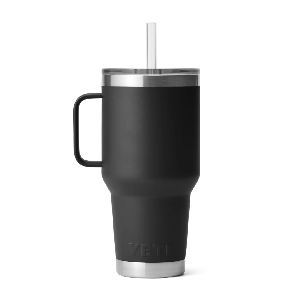 Yeti Rambler 35oz Mug with Straw Lid - Black2