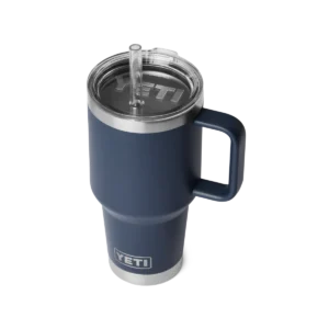 Yeti Rambler 35oz Mug with Straw Lid - Navy