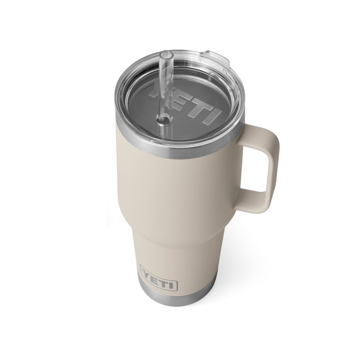 Yeti Rambler 35oz Mug with Straw Lid - Taupe