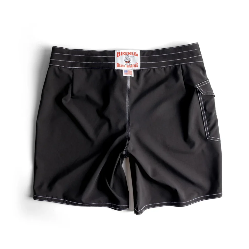 Birdwell 808 SurfStretch Side Pocket Boardshorts - Black