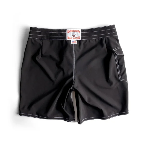 Birdwell 808 SurfStretch Side Pocket Boardshorts - Black