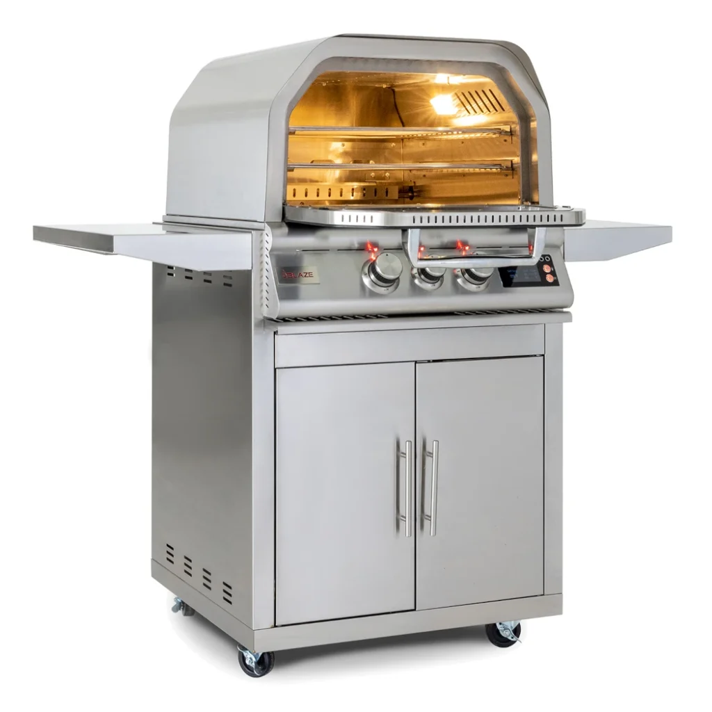 Blaze 26" Built-In Gas Outdoor Oven with Rotisserie