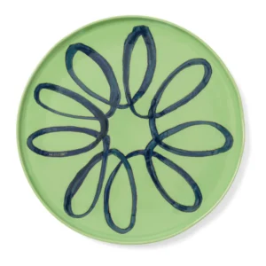 Couleur Nature Amalfi Ceramic Service Charger Plate - Green