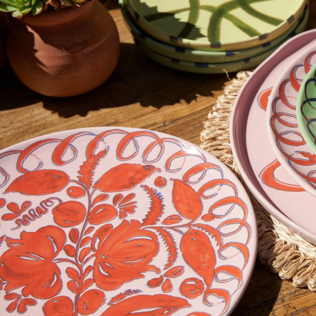 Couleur Nature Amalfi Ceramic Dinner Plate