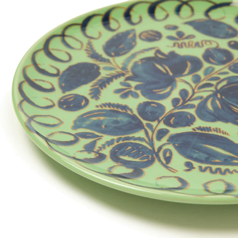 Couleur Nature Amalfi Ceramic Dinner Plate