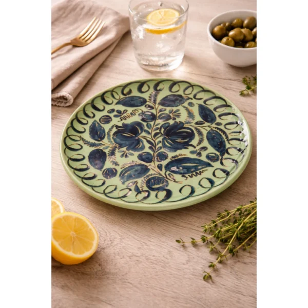 Couleur Nature Amalfi Ceramic Dinner Plate
