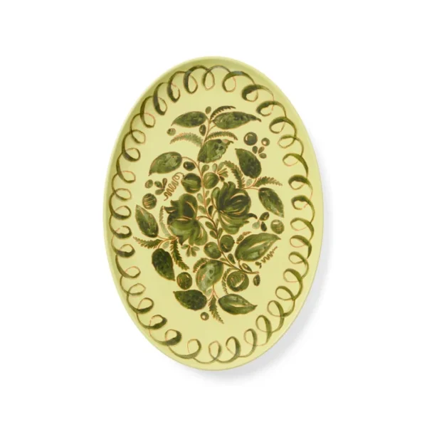 Couleur Nature Amalfi Ceramic Oval Tray