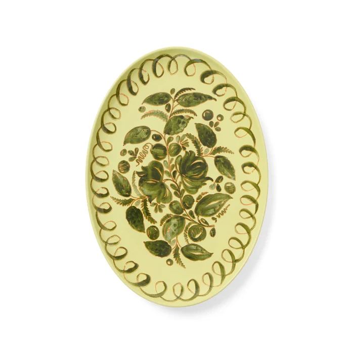 Couleur Nature Amalfi Ceramic Oval Tray