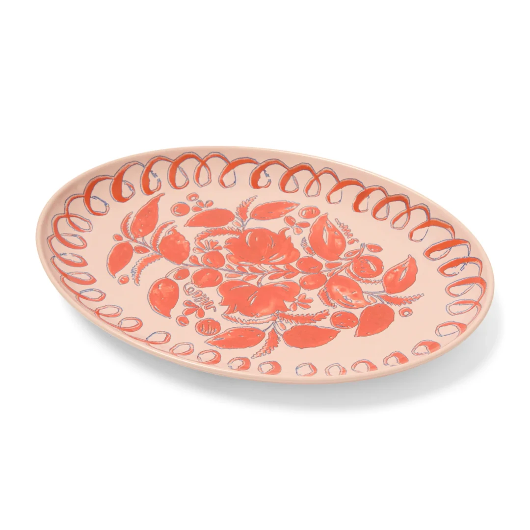 CouleurNature Amalfi Cermaic Oval Tray main