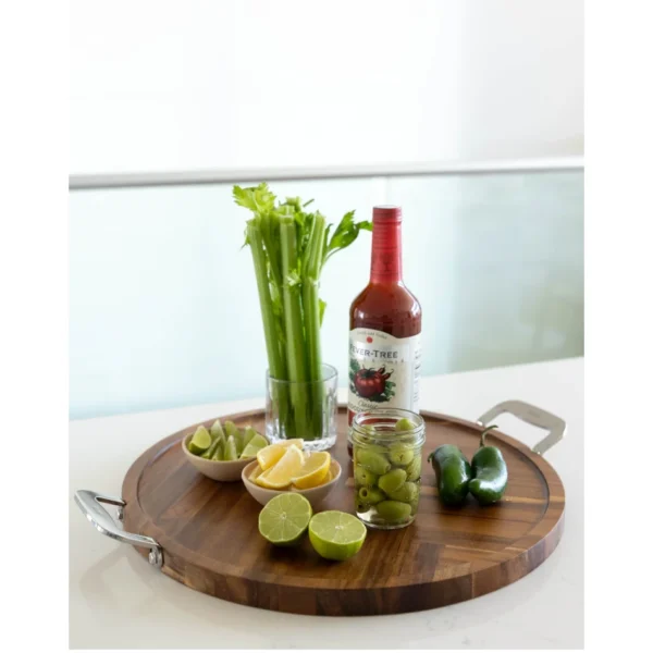 Dexas Acacia Herringbone Serving Board