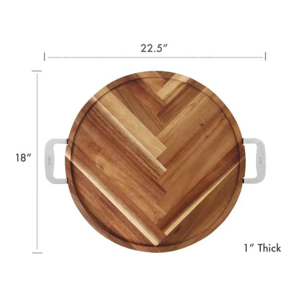 Dexas Acacia Herringbone Serving Board