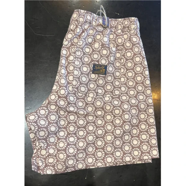 Faherty 6" All Day Swim Trunks - Shore Sun Woodblock