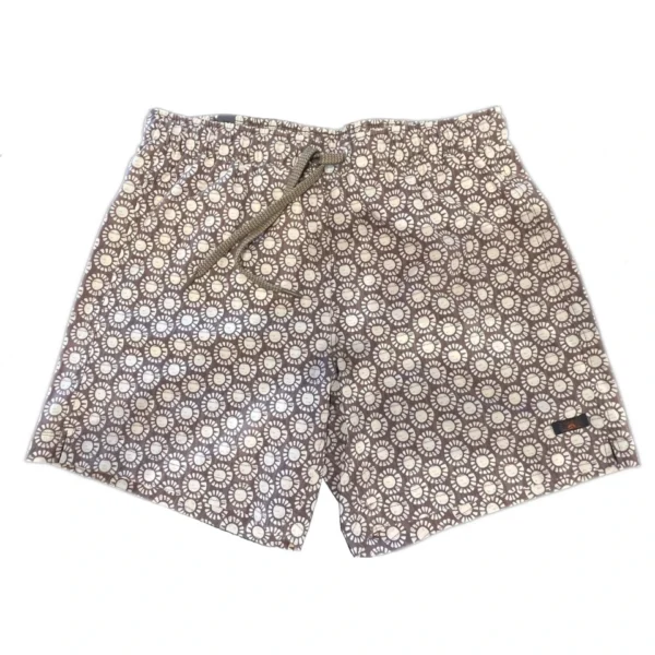 Faherty 6" All Day Swim Trunks - Shore Sun Woodblock