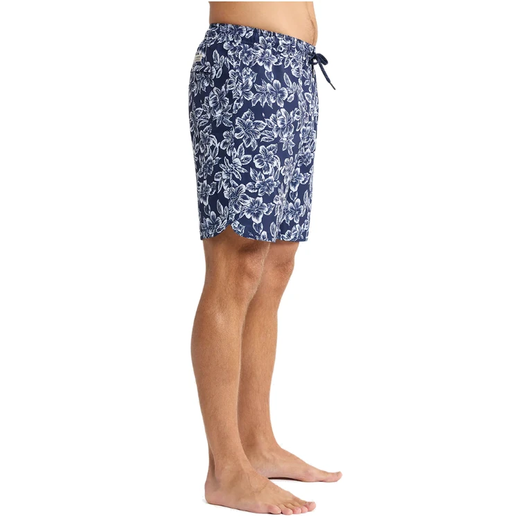 Fair Harbor Anchor Swim Trunks - Navy Botanical