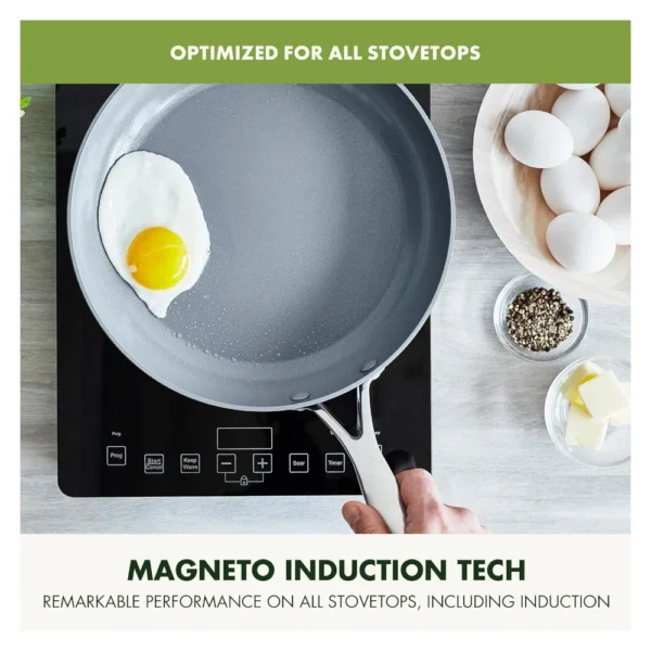 GreenPan Valencia Pro 12" Ceramic Frypan
