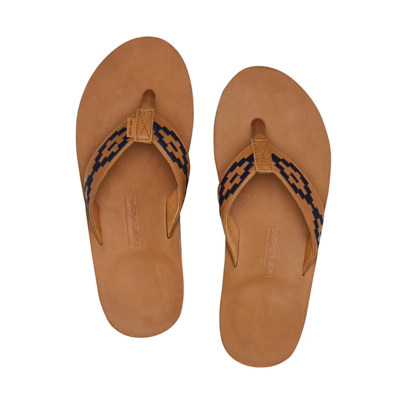Hari Mari Fields Camino Flip Flops - Tan