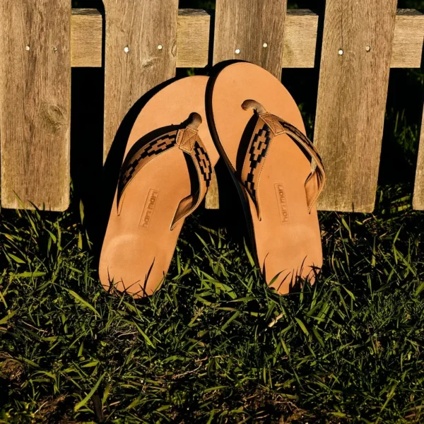 Hari Mari Fields Camino Flip Flops - Tan