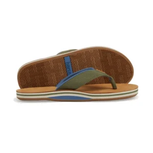 Hari Mari Scouts Flip Flops - Olive Green