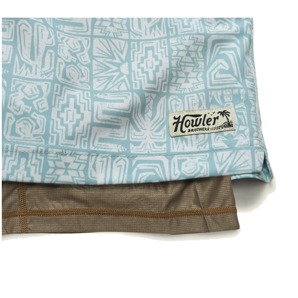 Howler Bros Deep Set Boardshorts - Tidal Tablets: Seafoam