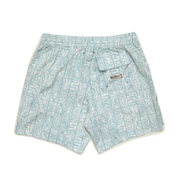 Howler Bros Deep Set Boardshorts - Tidal Tablets: Seafoam