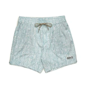 Howler Bros Deep Set Boardshorts - Tidal Tablets: Seafoam