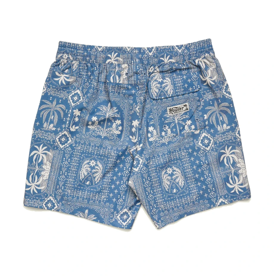 Howler Bros Deep Set Boardshorts - Palmetto Prophecy: Storm Blue