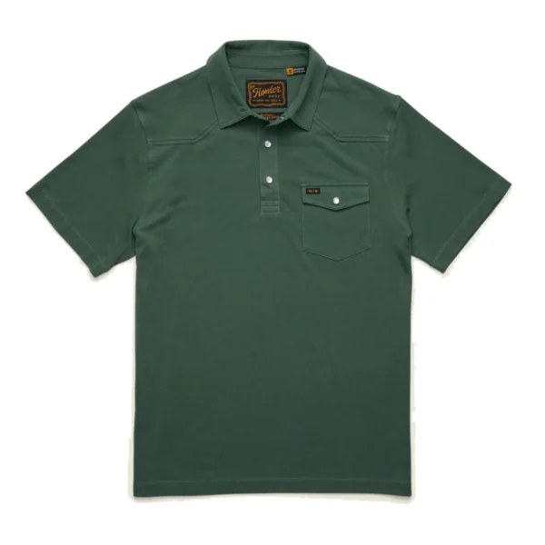 Howler Bros Ranchero Polo - Fern Green