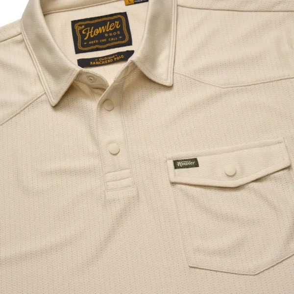 Howler Bros Ranchero Tech Polo - Sand