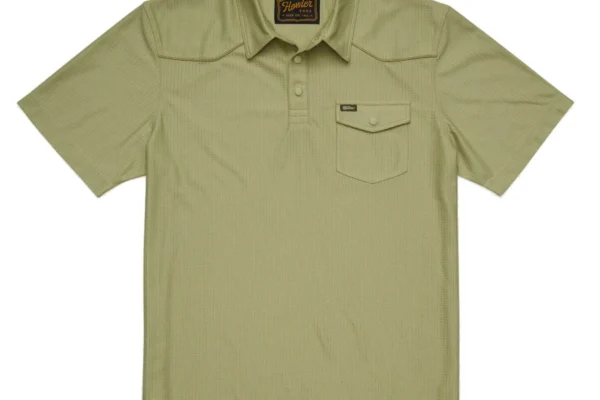 Howler Bros Ranchero Tech Polo - Wasabi