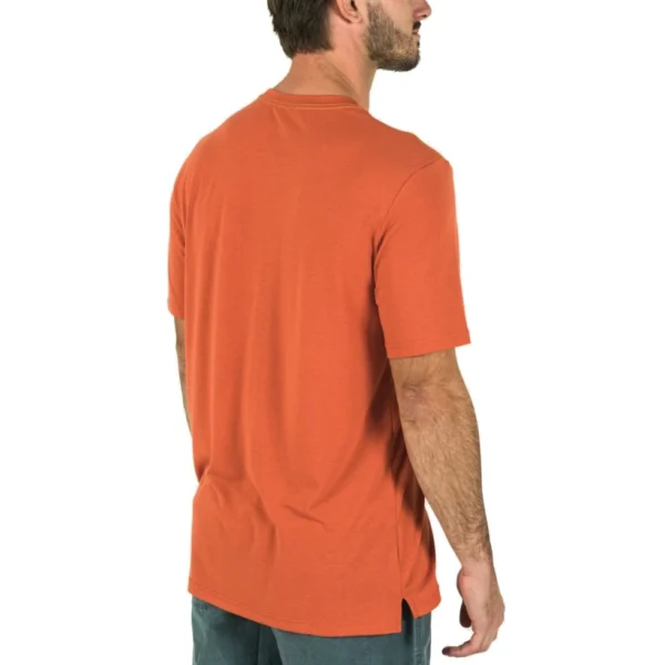 Marsh Wear Buxton Tech Tee - Lobster Heather